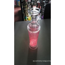 Guangzhou woyu plastic acrylic mini shisha led hookah cup